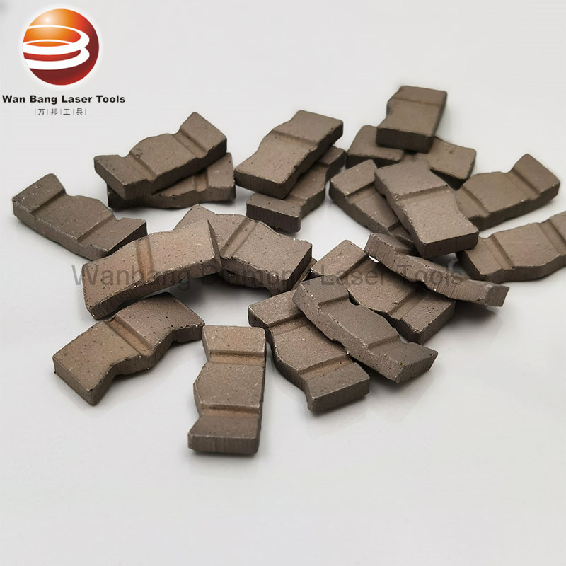 Durable Life Diamond Segment for Core Drill Retipping and Brazing
