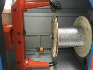 Quality Sky Blue 3Pcs Core Wire Twisting Machine Of 700Rpm High Stable Rotation wholesale