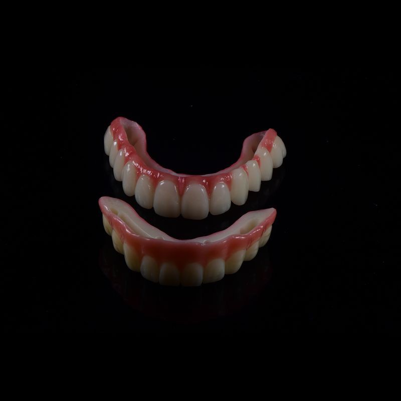 CAD CAM Milled Temporary Replacement Tooth Dental Implant Crown Bridge
