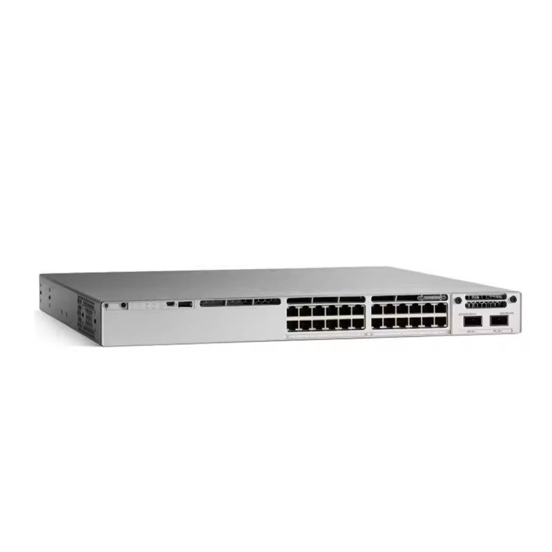 Part Number C9300-24T-A Private Mold Yes 24 Port Gigabit Network Switch-