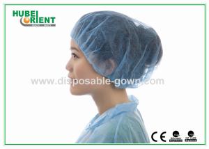 Quality Light Weight Bouffant Disposable Hood Cap PP Non Woven Material Round Style wholesale