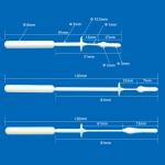 IClean Nylon Flocked Sterile Nasal Swab Stick Medical Flocking Swab