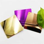 PVD Bronze Titanium Stainless Steel Coil Champagne Rose Golden 8K Mirror