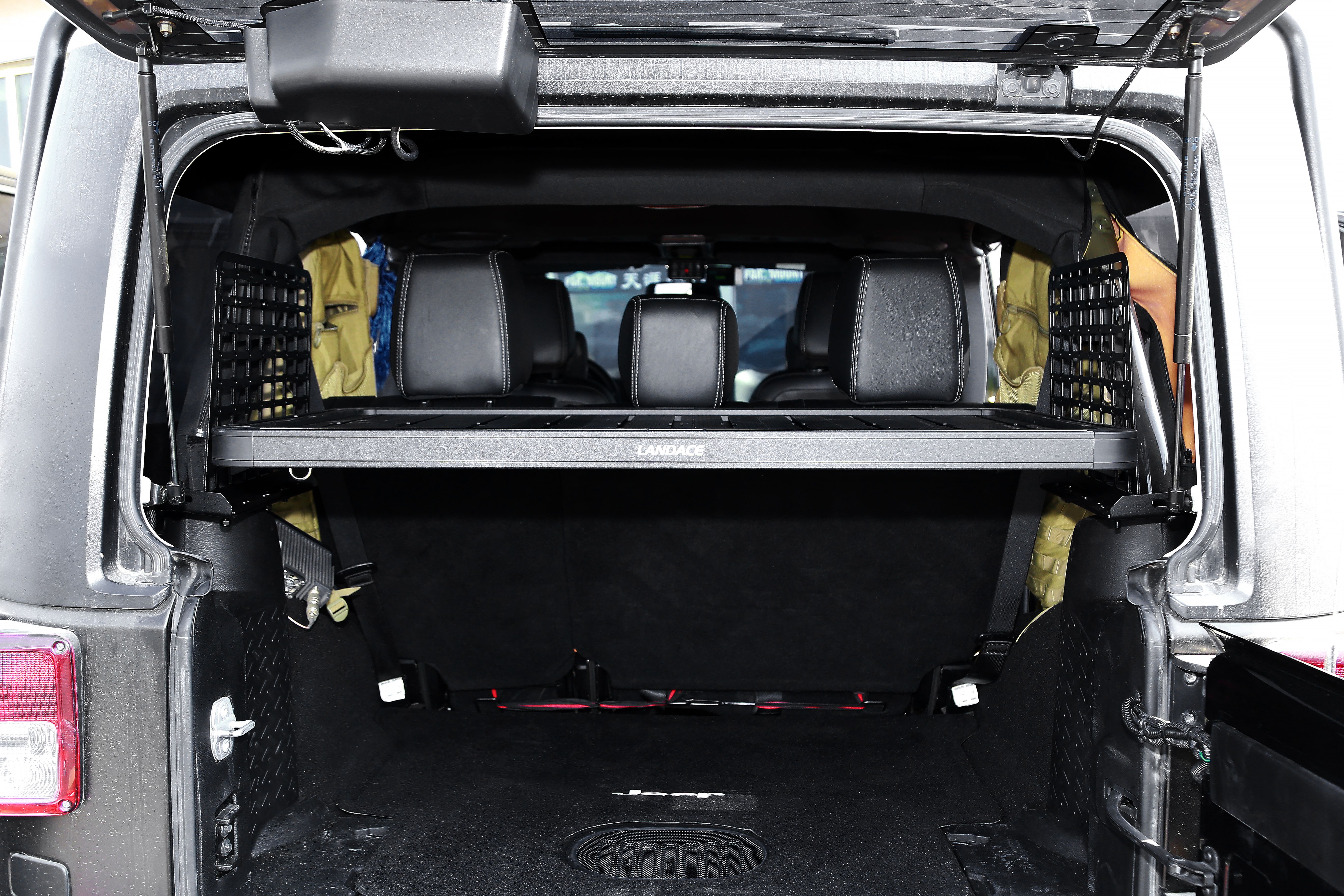 JEEP Wrangler JK JL 4x4 Car Accessories Modular Storage Panel System Trunk Shelf 190*60*30