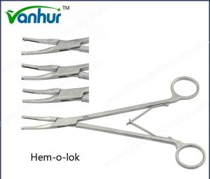 Quality Reusable Clip Applier for Open Surgery Hem-O-Lok Style FDA Certified Steel Design wholesale