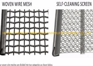 Quality Anti Clogging 1500MPa Crimped Vibrating Screen Mesh wholesale