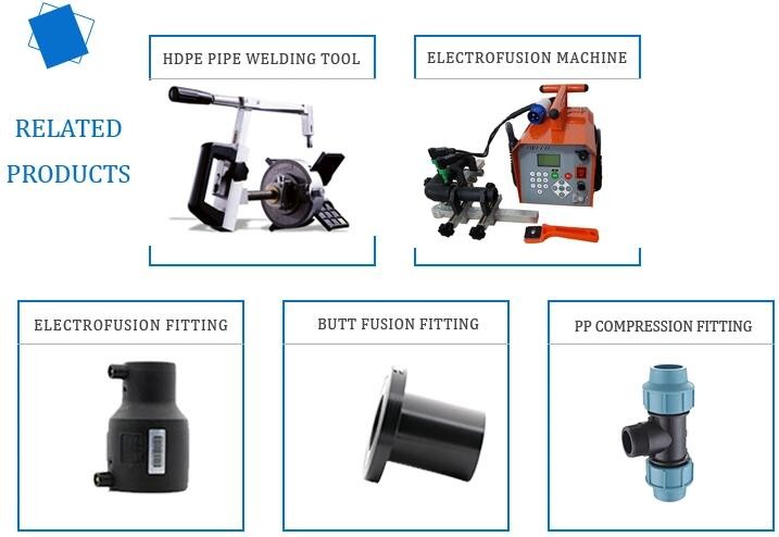 Pipe Fitting Welding Machine , 7.25KW Hdpe Electrofusion Welding Machine