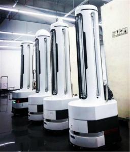 Quality Ultraviolet Disinfection UV Light Robot 360 Degree Radiation Automatic Charging wholesale