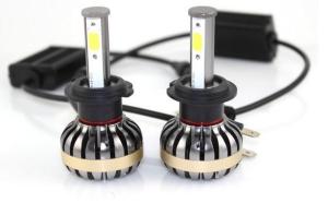 Quality Brightest 9005 9007 H13 H4 Car LED Headlight Bulbs , Hb3 9005 Halogen Replacement Bulb wholesale