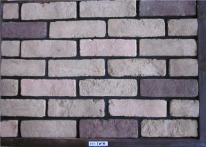 Quality Gray Artificial Faux Exterior Brick For Wall Decoration wholesale