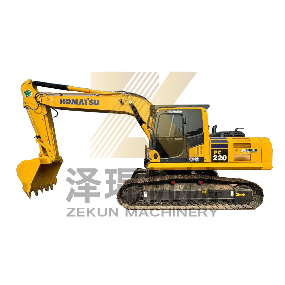 110KW Second-Hand Komatsu PC220-7 PC220-8 Excavator with Pumps