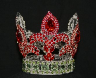 Classic round pageant crowns and tiaras fully round crowns pageant supplier china yiwu jewelry pai crown jewelry factory
