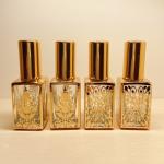 10ml Electroplated UV Perfume Bottle Glass Tube Aluminum Spray Perfume