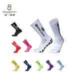 Medium Thickness Anti Slip Rugby Socks With Round Silicone Suction Cup Grip