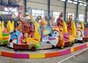 Quality Mini Shuttle Kiddie Roller Coaster , Amusement Train Rides For Kid Game wholesale