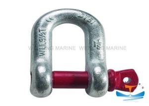 Quality US Type Rigging Lifting Equipment Zinc Plated Screw Pin Chain Shackle wholesale