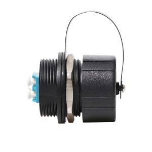 Quality IP67 Waterproof LC ODVA Fibre Optic Adapter For Wall Faceplate wholesale
