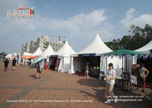 Quality Polyester Textile 5X5m Gazebo Canopy Tent Wind Resistance 100km/H wholesale
