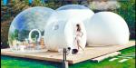 Professional Design Inflatable Bubble Tent With Bathroom Living Room And Bedroom