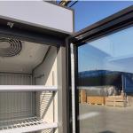 Triple Door Commercial Upright Merchandiser Freezer 220V 50H 1380L Display