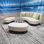 Modern Waterproof Garden Furniture Patio Sofa Set Rattan Woven Perfect for Your
