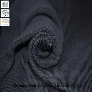 Quality 60% Modacrylic 40% Cotton Knitted Ribbing 500gsm Inherent FR Fabric wholesale