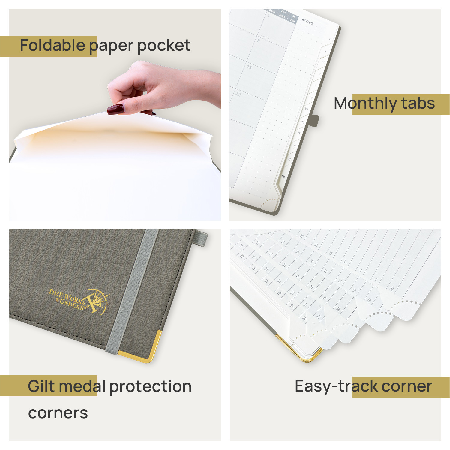 Casebound 2023 2023 Academic Planner With Medal Protection Corners
