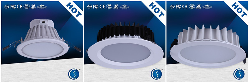Recessed LED down light prices - cob 30w led down light supply