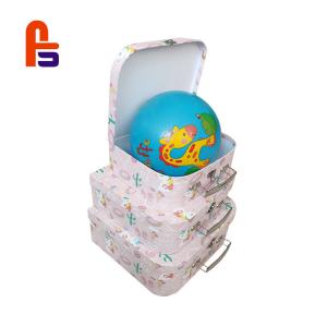 Quality CMYK Color Heavy Duty Cardboard Box , Cardboard Storage Suitcase Matt Lamination wholesale