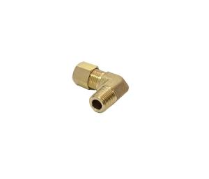 Quality Brass Compression Tube Fitting 90 Degree Male Elbow Tube OD x NPT Male 1/4&quot; wholesale