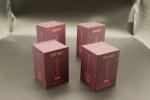 4C PMS Offset Print Vape Cannabis Packaging Double Door Opening With Paper