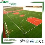 Basketball court artificial lawn green school playground outdoor stadium