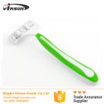 two stainless steel blades disposible razor