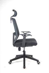 Quality 310lbs 140kg Swivel Office Chairs High Back Lumbar Support wholesale