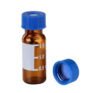 Quality Short Thread PP 9 Millimeters Pre Slit 1.5ml Vial Septa wholesale