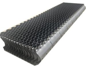 Quality PVC Cooling Tower Drift Eliminator Types Black Cooling Tower Internal Components wholesale