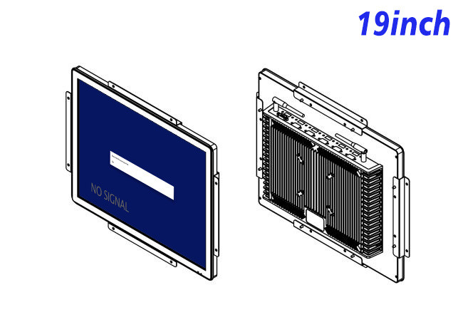 19-Inch Monitor for Transportation Systems and Access Control Panels