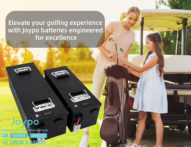 Deep Cycle Club Car Golf Cart Lithium Battery 55Ah 48V LiFePO4 Battery Pack