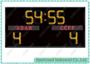 Quality Indoor Wireless LED Football Scoreboard With Scoring and Time Display wholesale