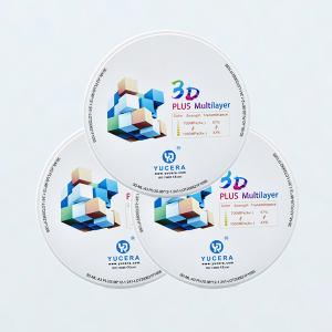 Quality CE Certificate Dental Zirconia Block 3D Multilayer Dental Zirconia Dics wholesale