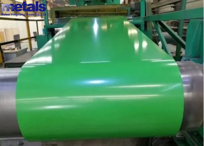 600mm-1570mm Width Ppgi Coated Coil 0.13mm-5mm Thickness Ideal For Construction