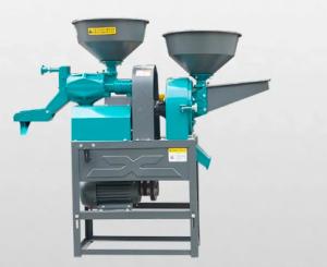 Quality Electric Motor Combined Rice Milling Machine Portable wholesale