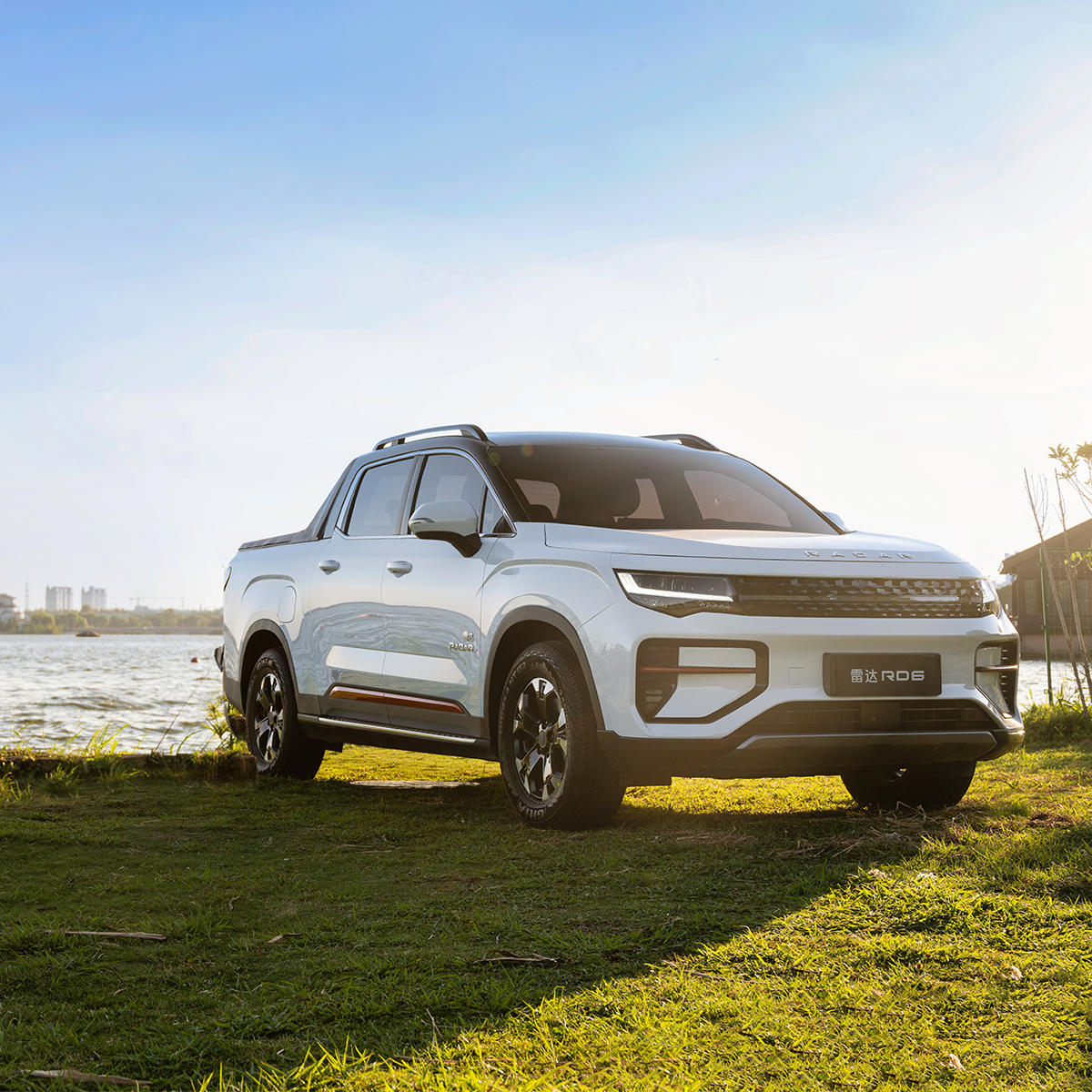 Pickup Truck Radar Adult Electric Utility Vehicle Geely Radar Rd6 Left Steering 200kW/power 100% Electric Car Energy Type
