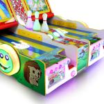 Funny 42 Inch Arcade Cricket Bowling Machine Game For Supermarket