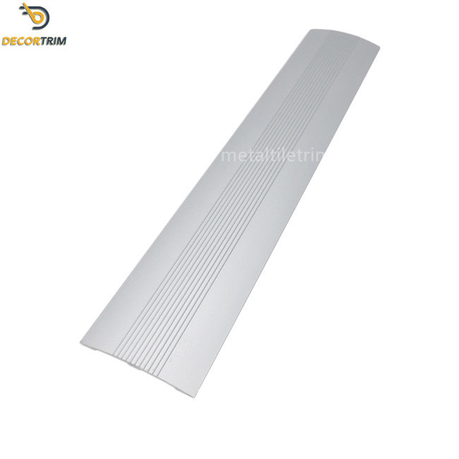 Decorative Floor Transition Strip , Matt Silver Tile To Tile Transition Strips