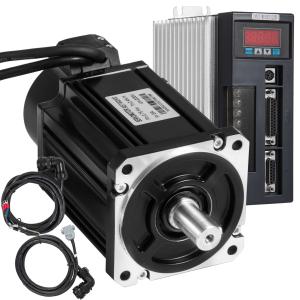 Quality 750w DC Servo Motor For Milling Machine Flange 80 2.39Nm With Drive wholesale