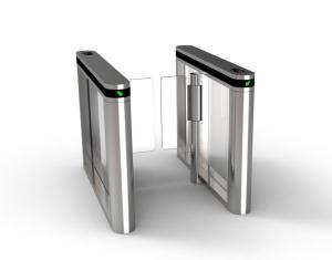 Quality Stainless Steel Automatic Swing Barrier Turnstile Gate With IC Card And Face Recognition wholesale