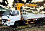 Straight Arm Telescopic Truck Crane Max Lifting Weight 2.1t XCMG SQ2SK2Q