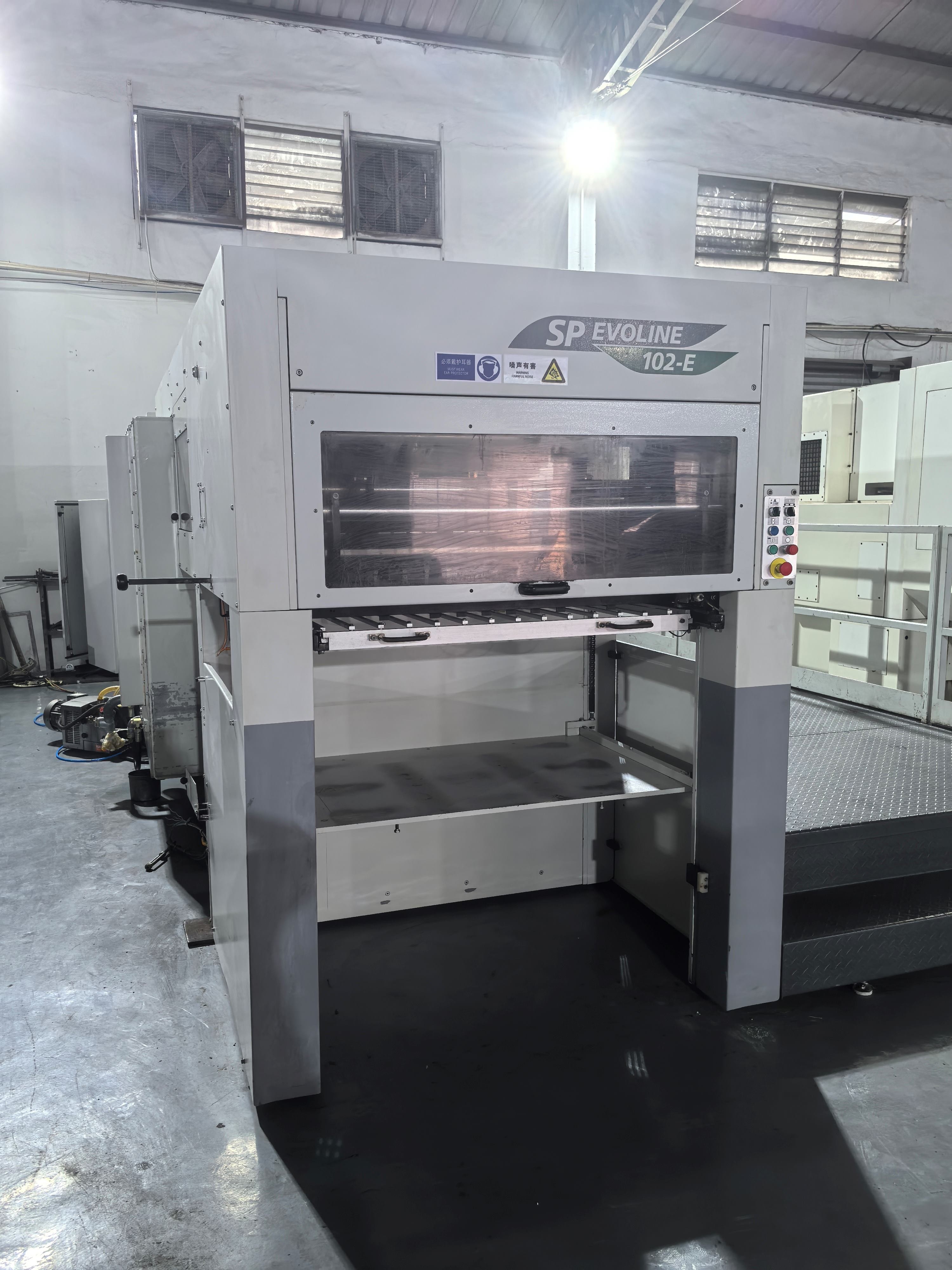 Autoplatine Sp Evoline 102E BOBST 102-E Automatic Die Cutting Machine