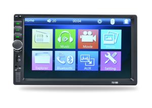 Quality Front Aux Double Din Android Car Stereo Car Mp5 Player 7018b wholesale
